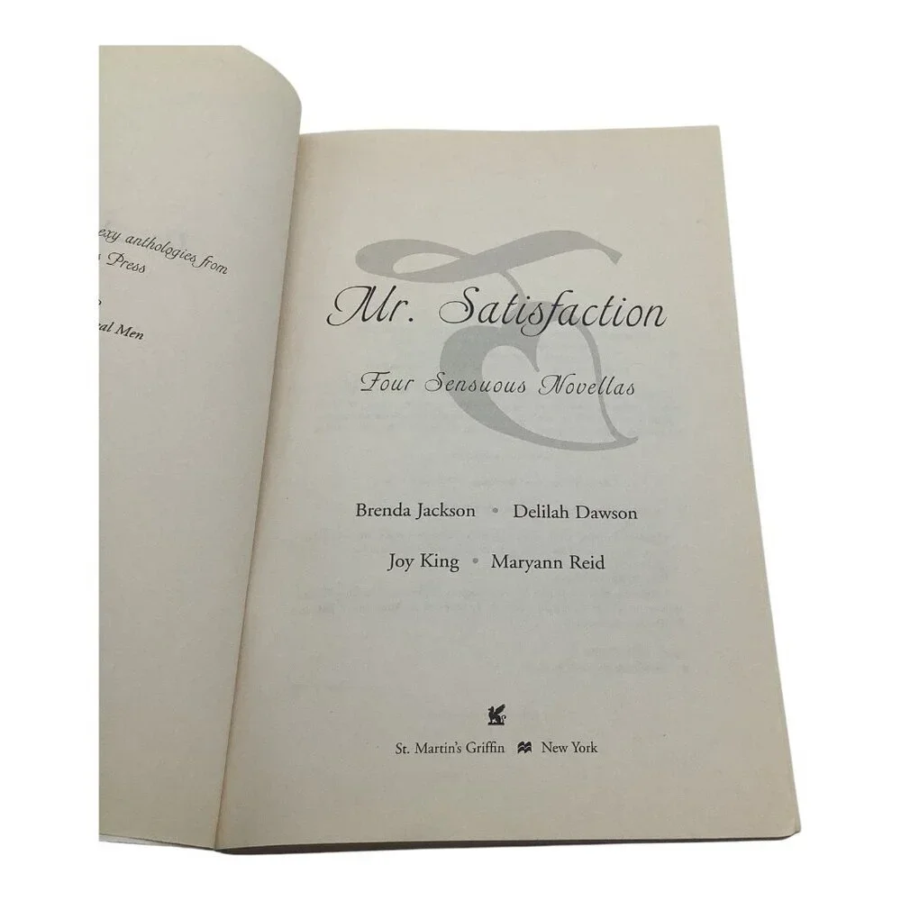 Mr. Satisfaction By Brenda Jackson 2006 Paperback Novel Book